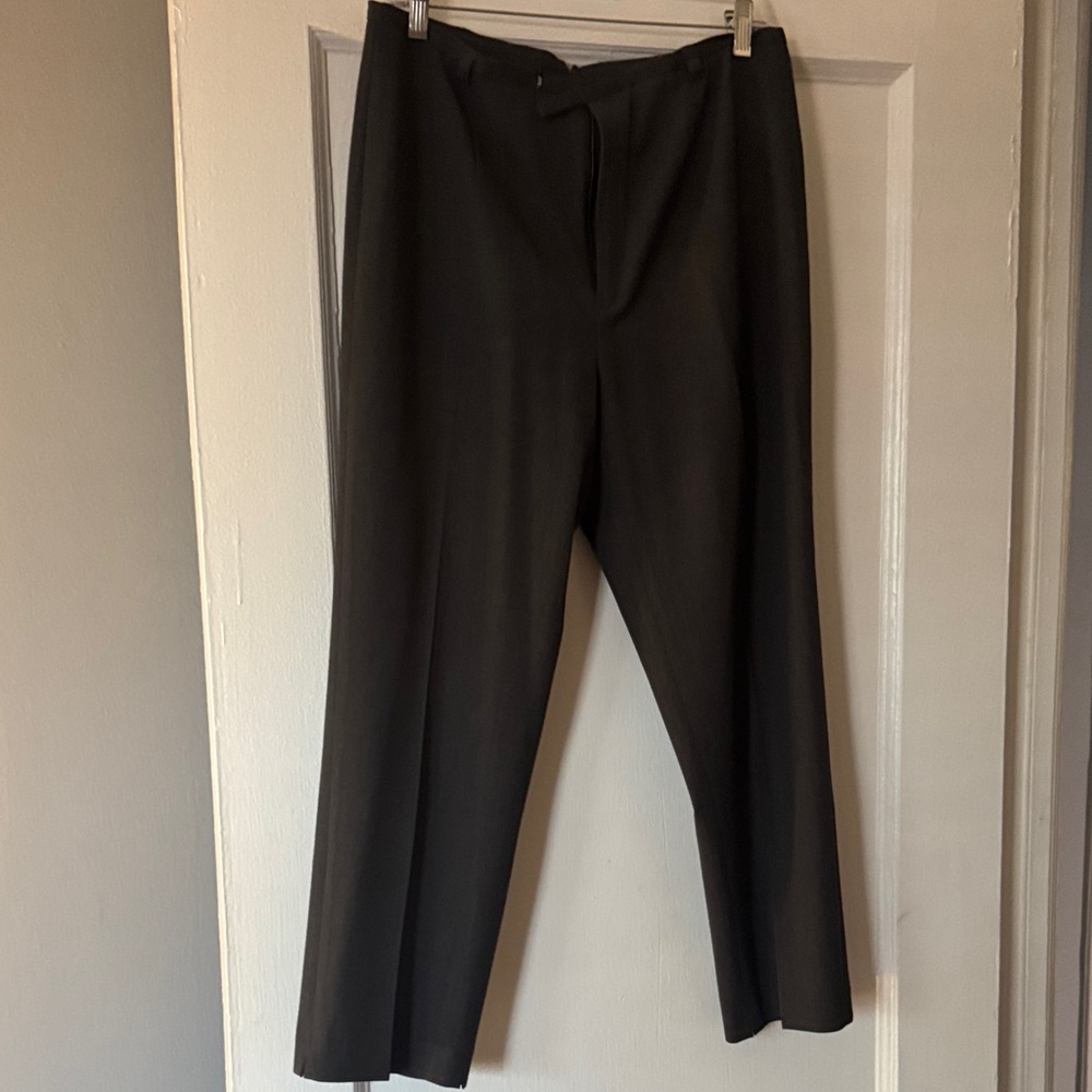 Banana Republic Stretch Gray Cropped Pants